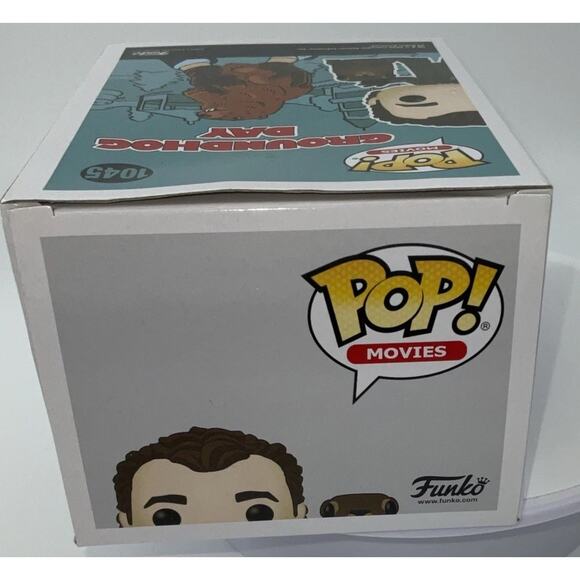 Funko Pop! Vinyl Figure Phil Connors with Punxsutawney Phil #1045 New - Picture 5 of 7
